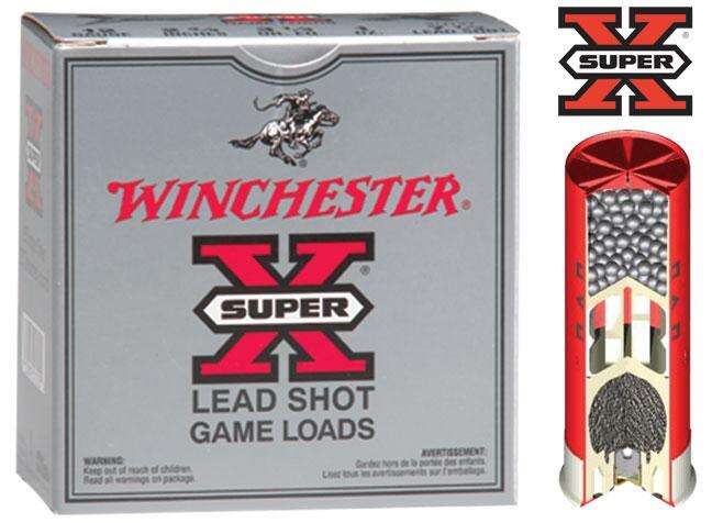 Ammunition Winchester Ammunition Ready Series 12Gauge WIN 12GA  2-3/4" SUPER-X UPLAND HEAVY 1-1/1/8oz #4 25/RD